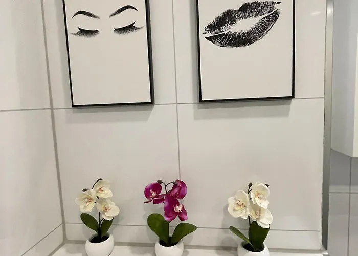 公寓 Neue Orchideen-apartments Im Haus