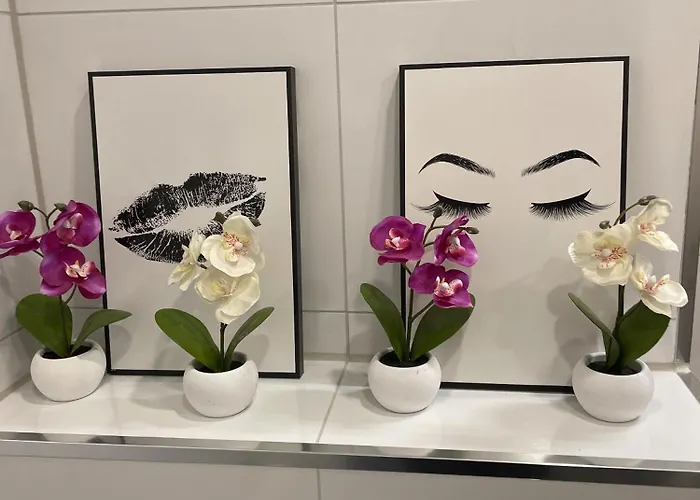 公寓 Neue Orchideen-apartments Im Haus *